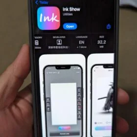 InkWave Case - Customizable NFC Ink Screen Phone Protection Case photo review